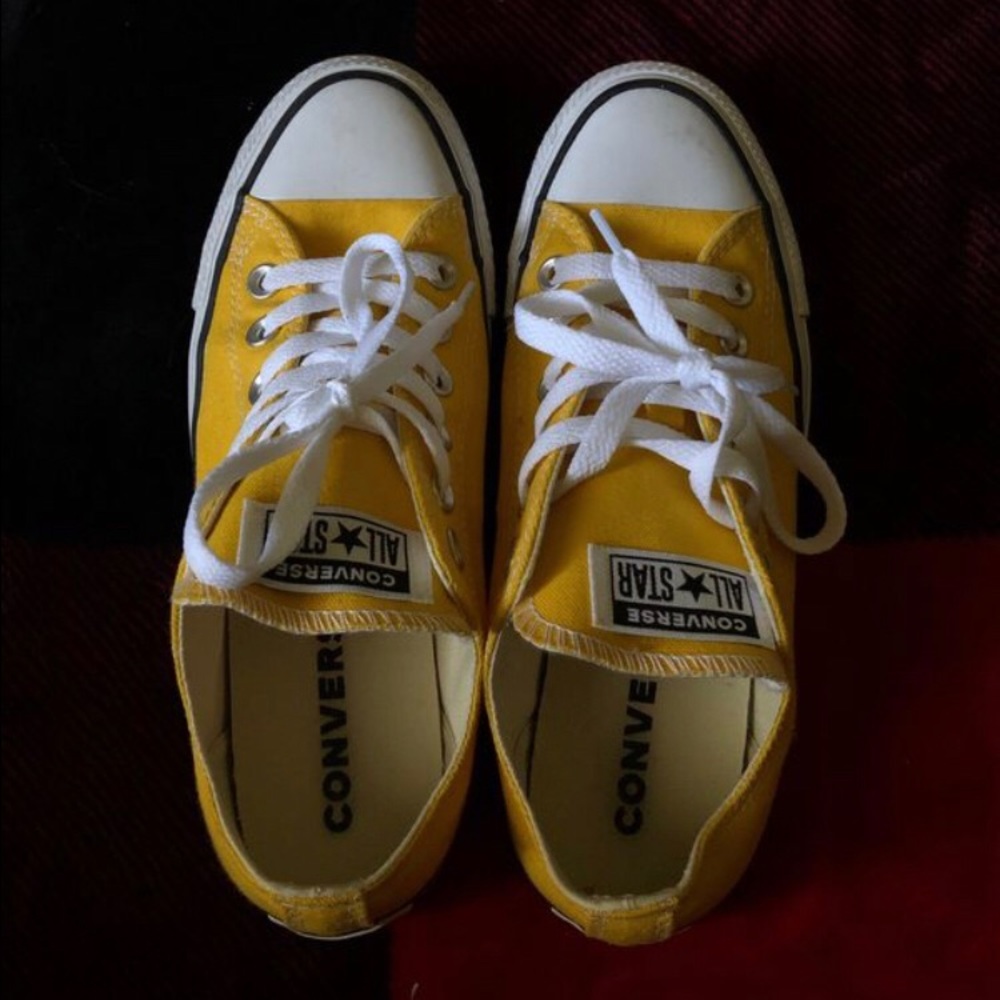 Yellow Converse
